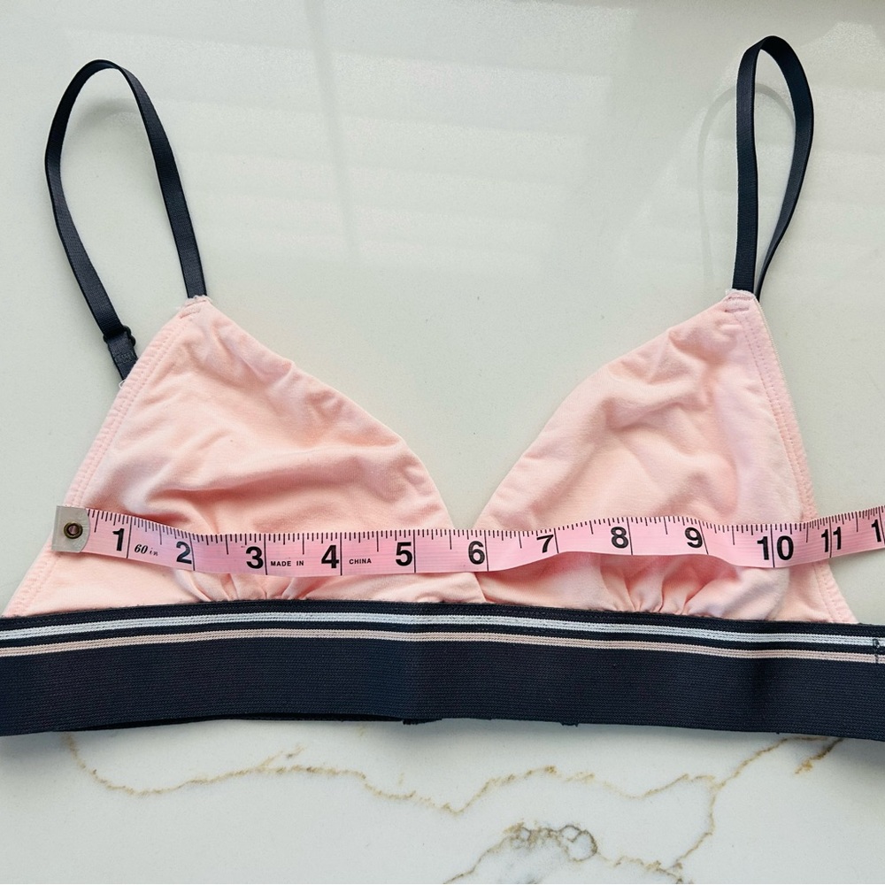 Marine Layer Pink and Black Bra Intimates